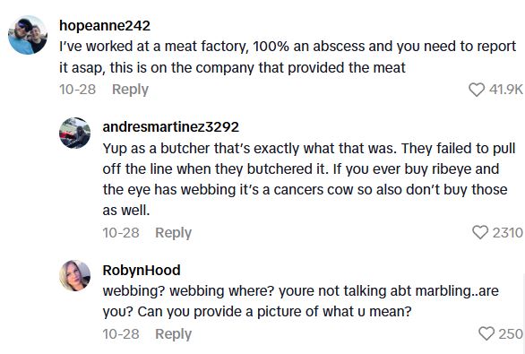 Comment 2 40 Texas Roadhouse Customer Ordered A Steak, But What She Got Was Anything But Delicious