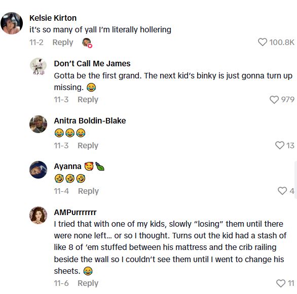 Comment 2 77 A Young Child Giving Up Their Pacifier Can Be A Difficult Thing, So This Family Made It Into An Actual Event