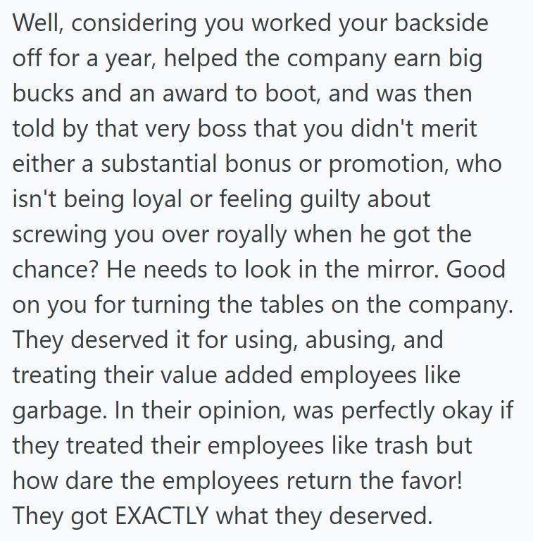 Comment 3 31 Boss Refused To Give Employee A Promotion After Getting A Perfect Performance Review, So He Decided To Take Advantage Of The Available Training Budget, Build His Resume, And Get A Massive Raise Going To A New Company