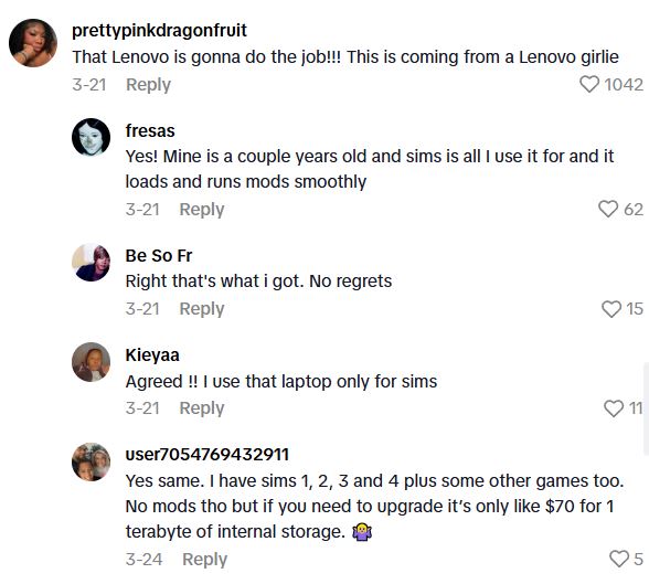Comment 3 41 Walmart Customer Wanted To Play The Sims, So She Went To The Store To Pick Up A New Laptop. But People Online Think She Got Ripped Off.