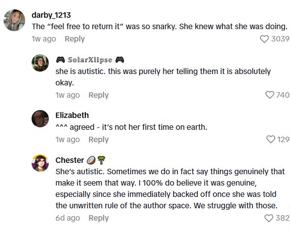 Comment 3 75 Author Elyse Myers Was Involved In Some Booktok Drama Because She Replied To A Readers Review Of Her New Book