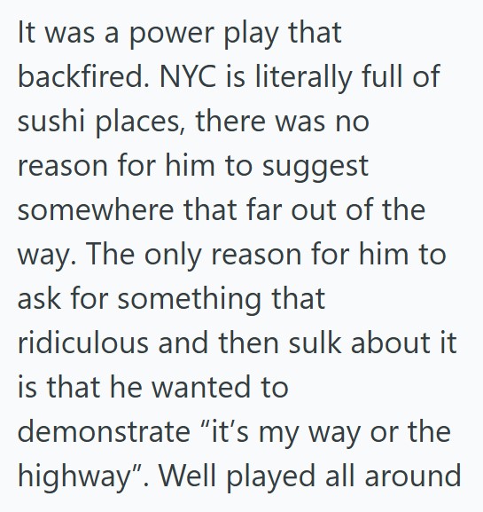 Comment 3 90 A Guy On A Dating App Stopped Replying Once She Said They Couldnt Go To The Location He Suggested, So She Went Alone And Had A Blast, Then Blocked Him