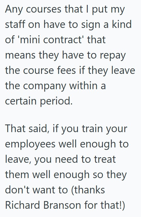 Comment 5 19 Boss Refused To Give Employee A Promotion After Getting A Perfect Performance Review, So He Decided To Take Advantage Of The Available Training Budget, Build His Resume, And Get A Massive Raise Going To A New Company