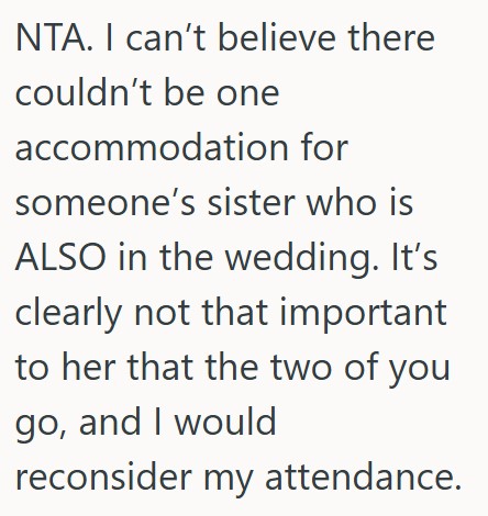 Comment 5 33 Vegan Woman Is A Bridesmaid In Her Sisters Wedding, But None Of The Food Is Going To Accommodate Her