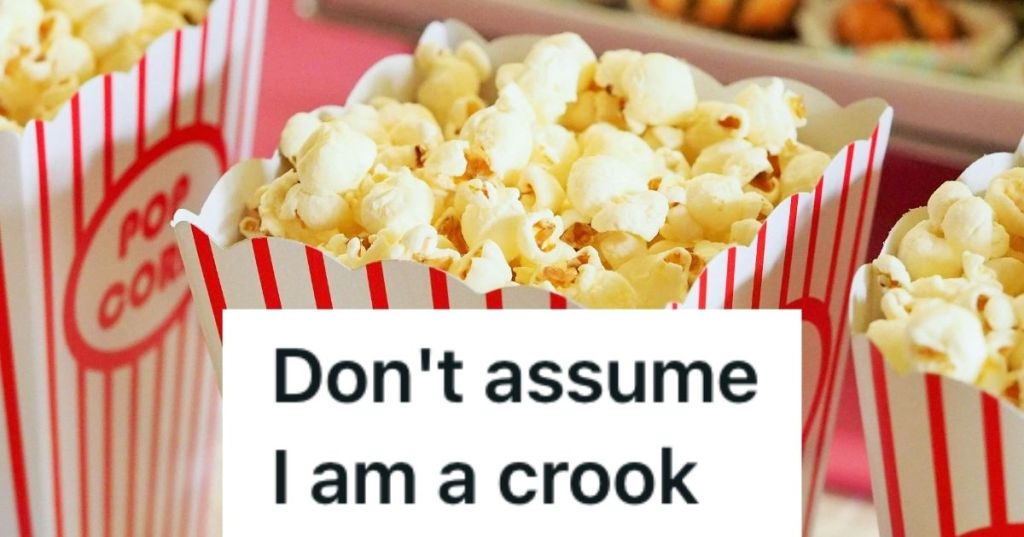 Containers full of popcorn