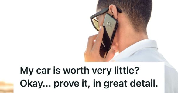 Man talking on his smartphone