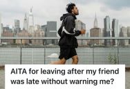 She Was Supposed To Meet Her Friend At His House, But When He Was Late Without Warning She Left Without Seeing Him