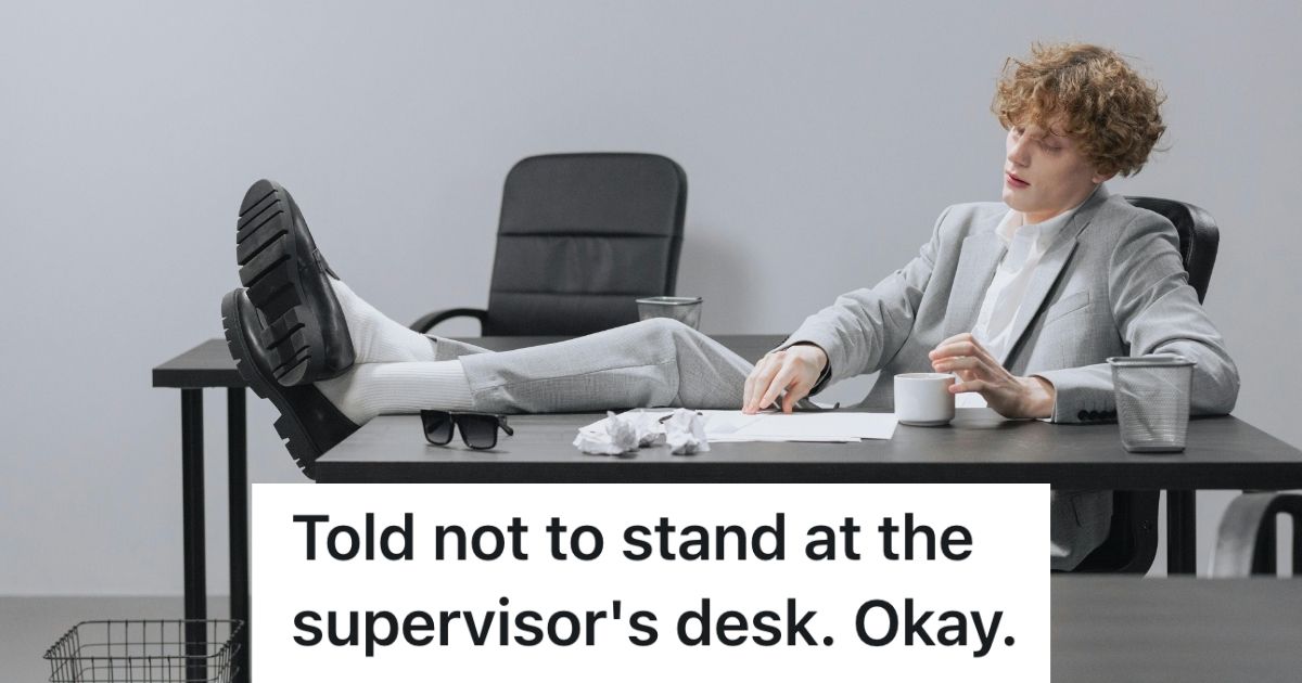 High Paid Worker Waits For His Next Assignments Until The Boss Doesnt Like That, So He Has Him Stay Out Of Sight And Now He Has Nothing To Do Man with his feet on his desk, looking bored