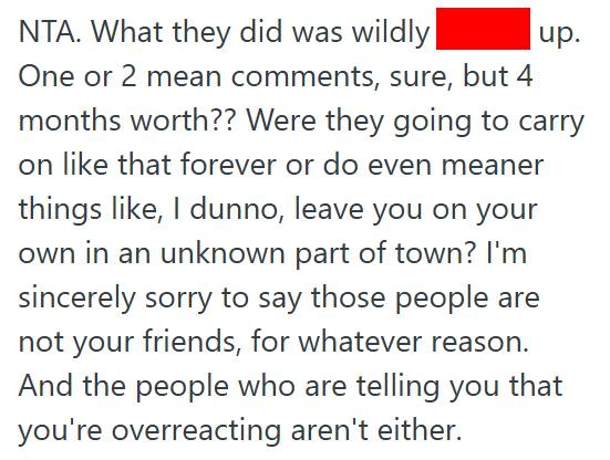 Ditched 4 Teen Finds Out Her Three Best Friends Mocked Her In A Secret Group Chat And Ditched Her Late At Night, But When She Refuses To Forgive Them, Their Mutual Friends Turn On Her