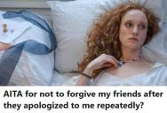 Teen Finds Out Her Three Best Friends Mocked Her In A Secret Group Chat And Ditched Her Late At Night, But When She Refuses To Forgive Them, Their Mutual Friends Turn On Her