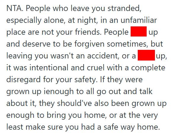 Ditched Teen Finds Out Her Three Best Friends Mocked Her In A Secret Group Chat And Ditched Her Late At Night, But When She Refuses To Forgive Them, Their Mutual Friends Turn On Her