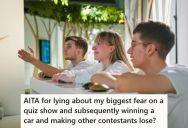 Game Show Contestant Had To List Things He Was Afraid Of, So He Lied About It And Won A New Car. Now His Family Thinks It Was Unethical.
