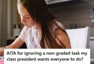Girl’s Class President Demands Videos For A Competition, But Since A Student Needs To Focus On Studying, She Refuses To Participate
