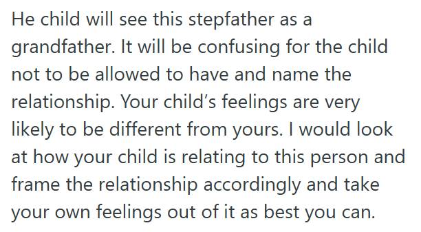 Grandpa Daughter Refuses To Let Her Controlling Stepfather Call Himself Her Baby’s Grandfather After Years Of Toxic Behavior, But Now Her Mom Is Taking His Side And She Wonders If She Should Let It Go
