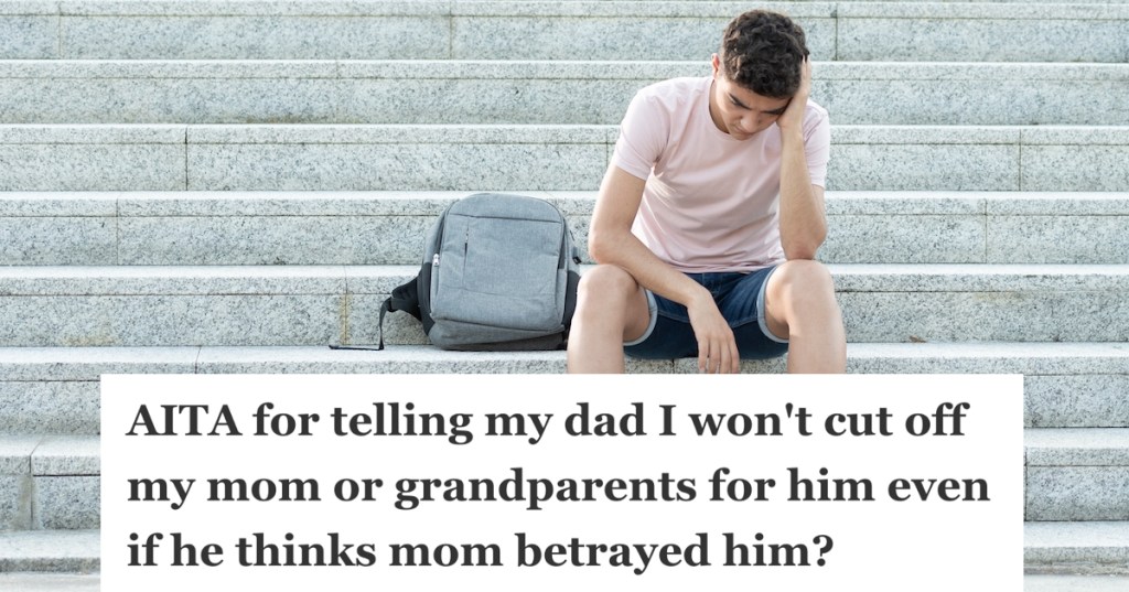 Teenager looking lonely