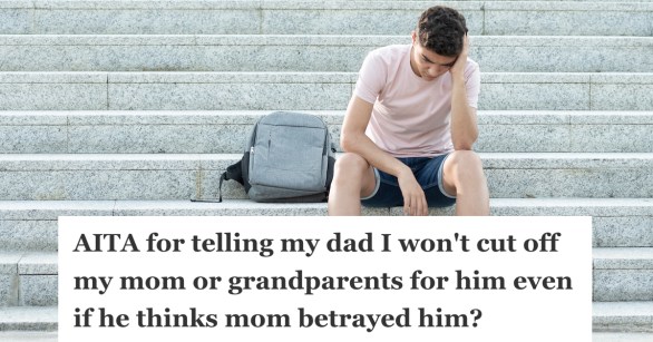 Teenager looking lonely