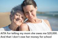 College Student’s Grandfather Left Her Money In His Will To Pay For Her Education, But Her Mother Wants Her To Keep This Money For Herself