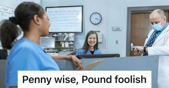 Doctor and nurses in a hospital