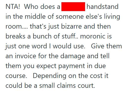 Hyper Woman Hosts A Classy Dinner Party But Her Friend’s Boyfriend Does A Handstand And Breaks $200 Worth Of Pottery, And She Refuses His Offer To Replace It With IKEA Versions