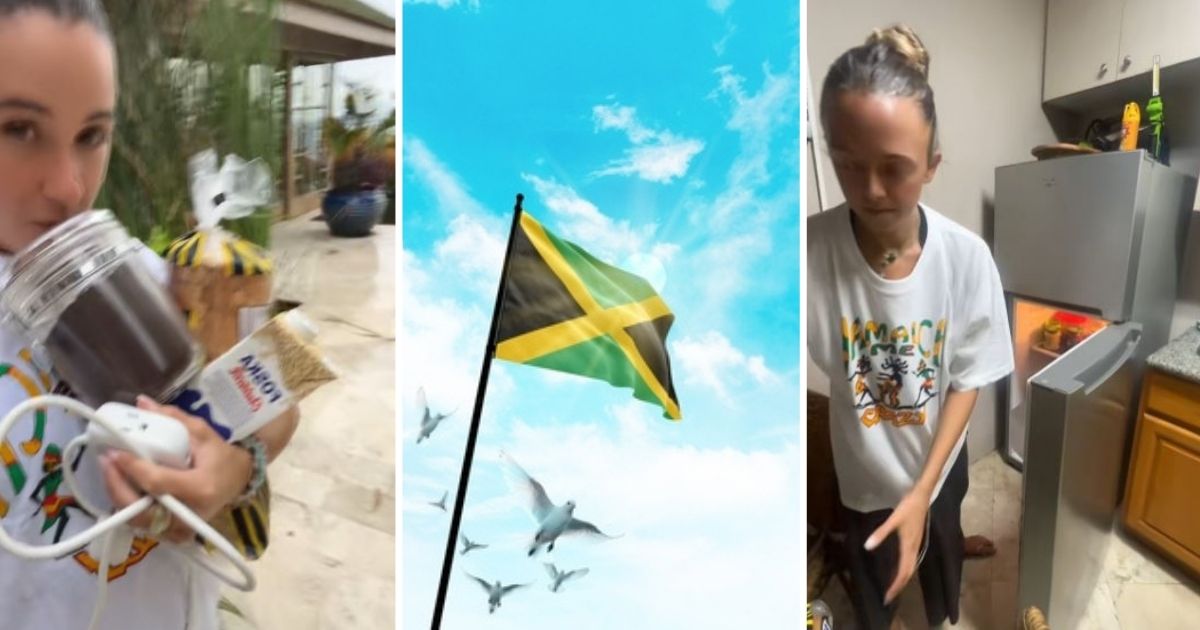 Hurricane in Jamaica