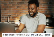 Kid’s Landline Number Got Confused For A Local Toys-R-Us Number, So He Started Helping Customers Until The Store’s Boss Finally Called Him