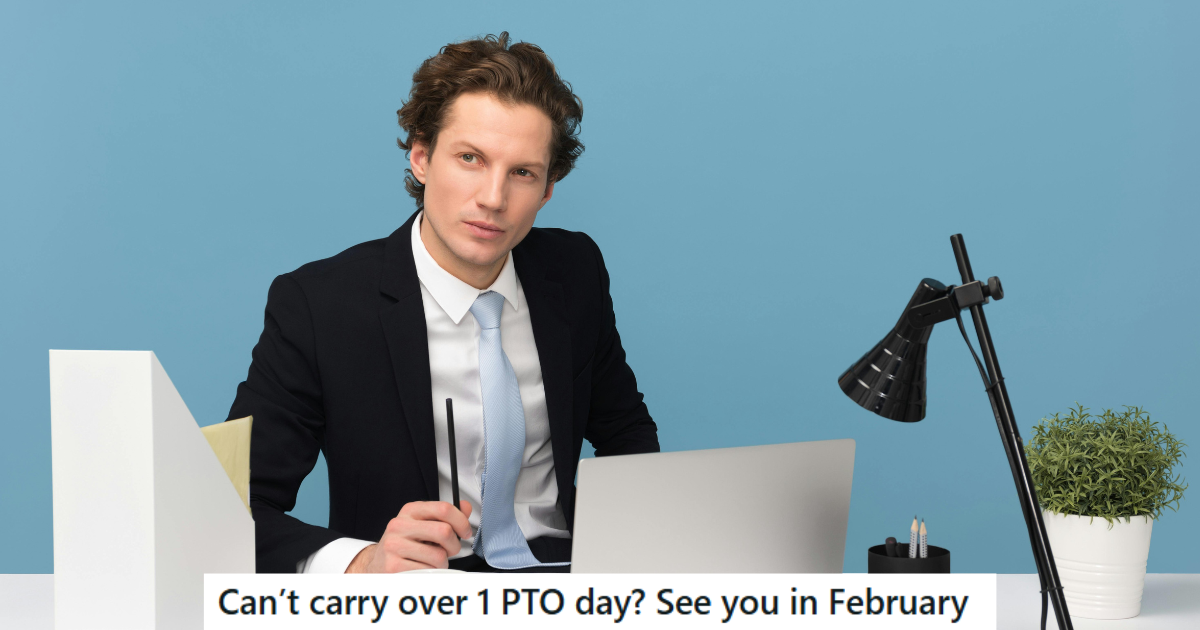 Man in suit in office