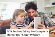 Divorced Man’s Daughter Made Up Her Own Language That She Speaks With Him, But She Hasn’t Taught The Language To Her Mom