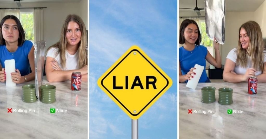 Girls playing lying game