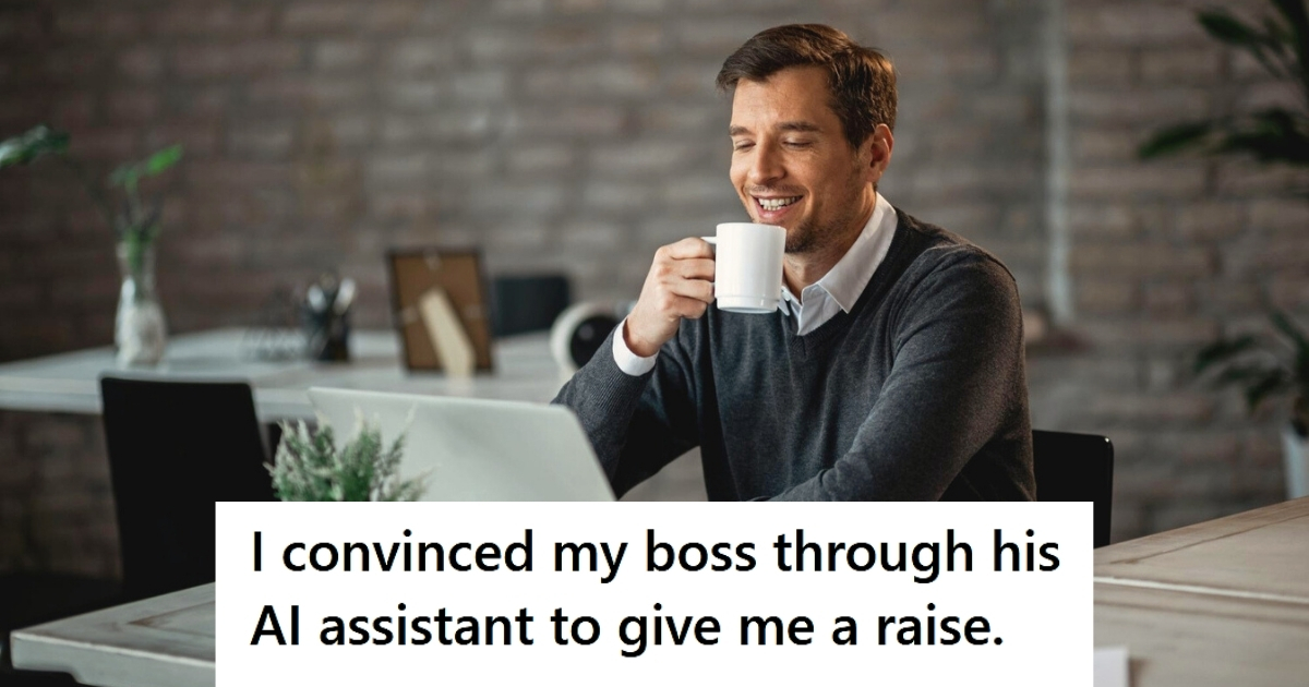 Boss Uses An AI Assistant To Summarize His Emails, So An Employee Used It To Manipulate His Boss Into Giving Him A Raise Happy man working at an office