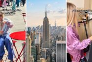 Staying Safe While Traveling In A Big City Like New York Is Important, But Is She Taking It Too Far?