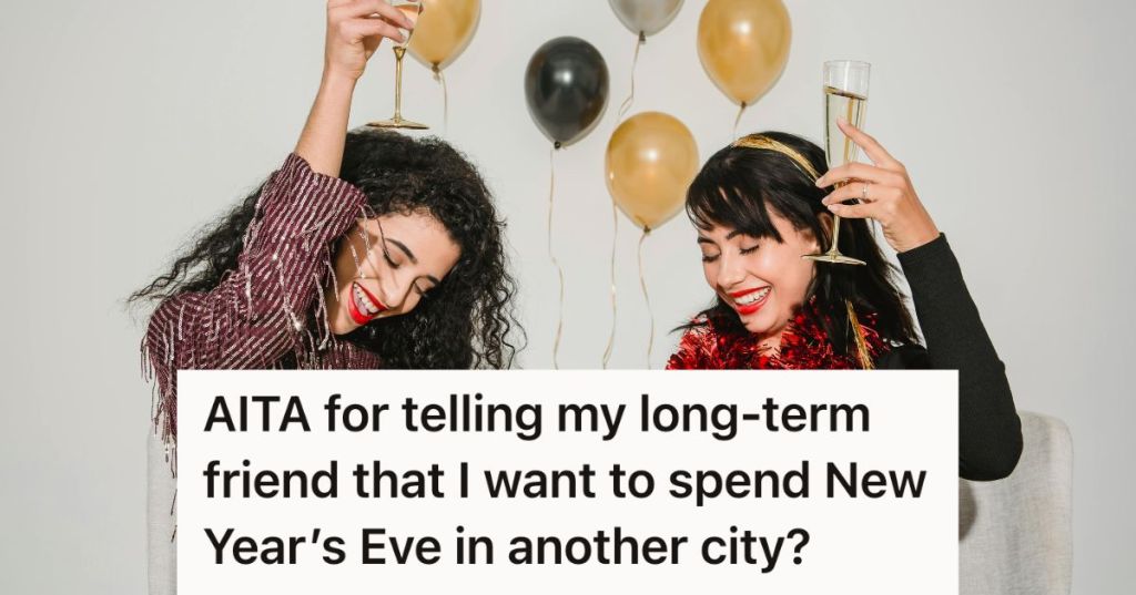 Two woman celebrating with champagne