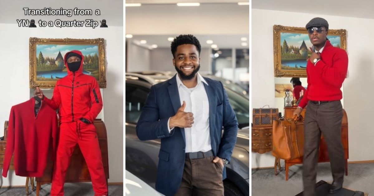 Young men dressing nice