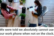Employees Were Told They “Absolutely” Can’t Use Work Phones Off The Clock, So They Stopped Responding And It Made Clients Furious