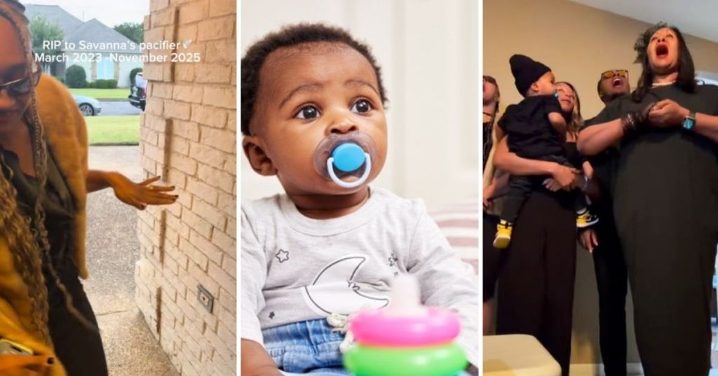 Giving up the pacifier