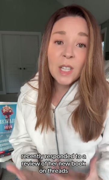 Author talking about etiquette