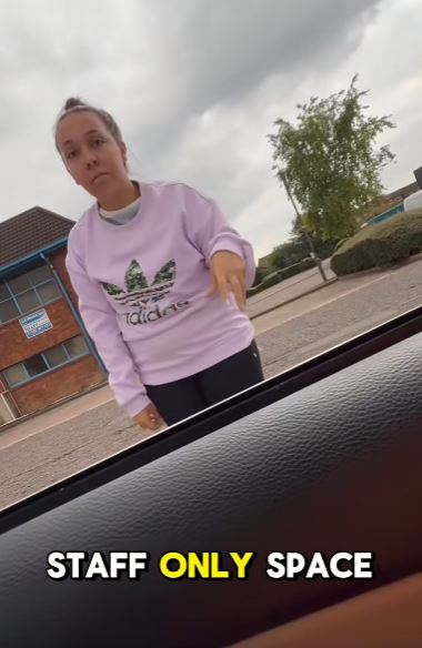 Karen policing parking