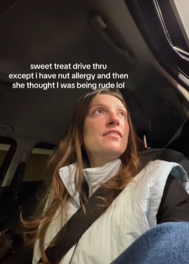 Awkward drive through interaction