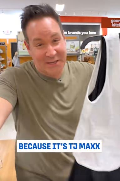 Man telling TJ Maxx secrets
