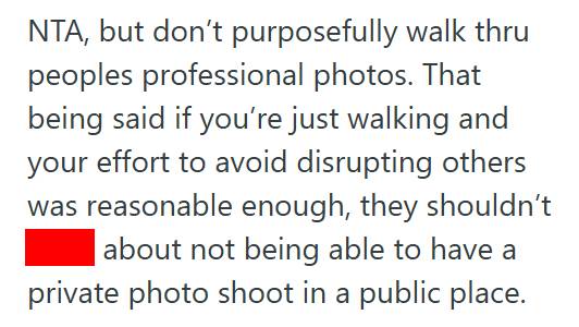 Ruins 2 Resident Was Enjoying Her Neighborhood’s Scenic Ruins, But Visiting Photographers Tried To Get Her To Move Out Of The Way