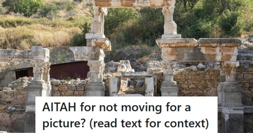 Ancient ruins set along a hillside in the country
