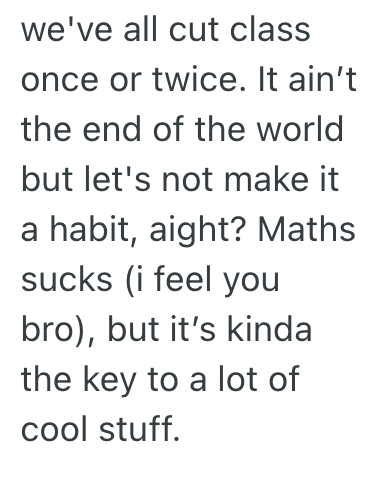 Screen Shot 2025 11 07 at 10.39.57 AM Student Decided To Skip Class, But A Teacher Texted Their Parents. But One Of Them Deleted The Message So Her Parents Wouldnt Find Out.