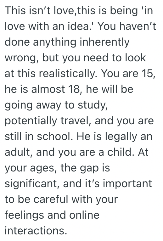 Screen Shot 2025 11 07 at 12.21.27 PM She Lied About Her Age To Join An Online Community, And Now She Doesnt Know How To Tell A Friend Her Real Age