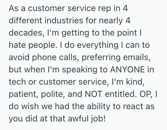 Customer Support Employee Dealt With Rude Customers All Day, So He ...