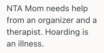 Screenshot 2025 11 01 at 4.19.14 PM Woman Finally Moved Into Her Own Apartment, But Her Mom Kept Using Her Place As A Storage Unit
