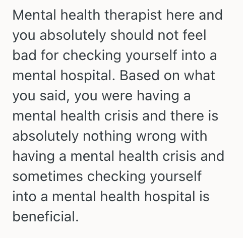 Screenshot 2025 11 01 at 4.28.59 PM Young Woman Admitted Herself To A Mental Hospital For Help With Her Depression, But Her Stepmother Blamed Her For Leaving The House A Mess