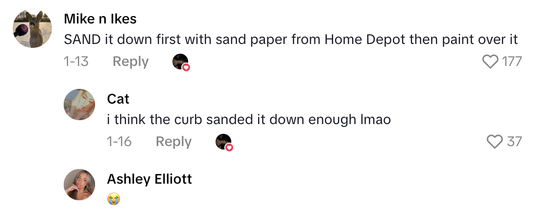 Screenshot 2025 11 02 at 2.27.57 PM I got a manicure and so did these rims.   A Car Owner Used Nail Polish To Touch Up Her Damaged Rims