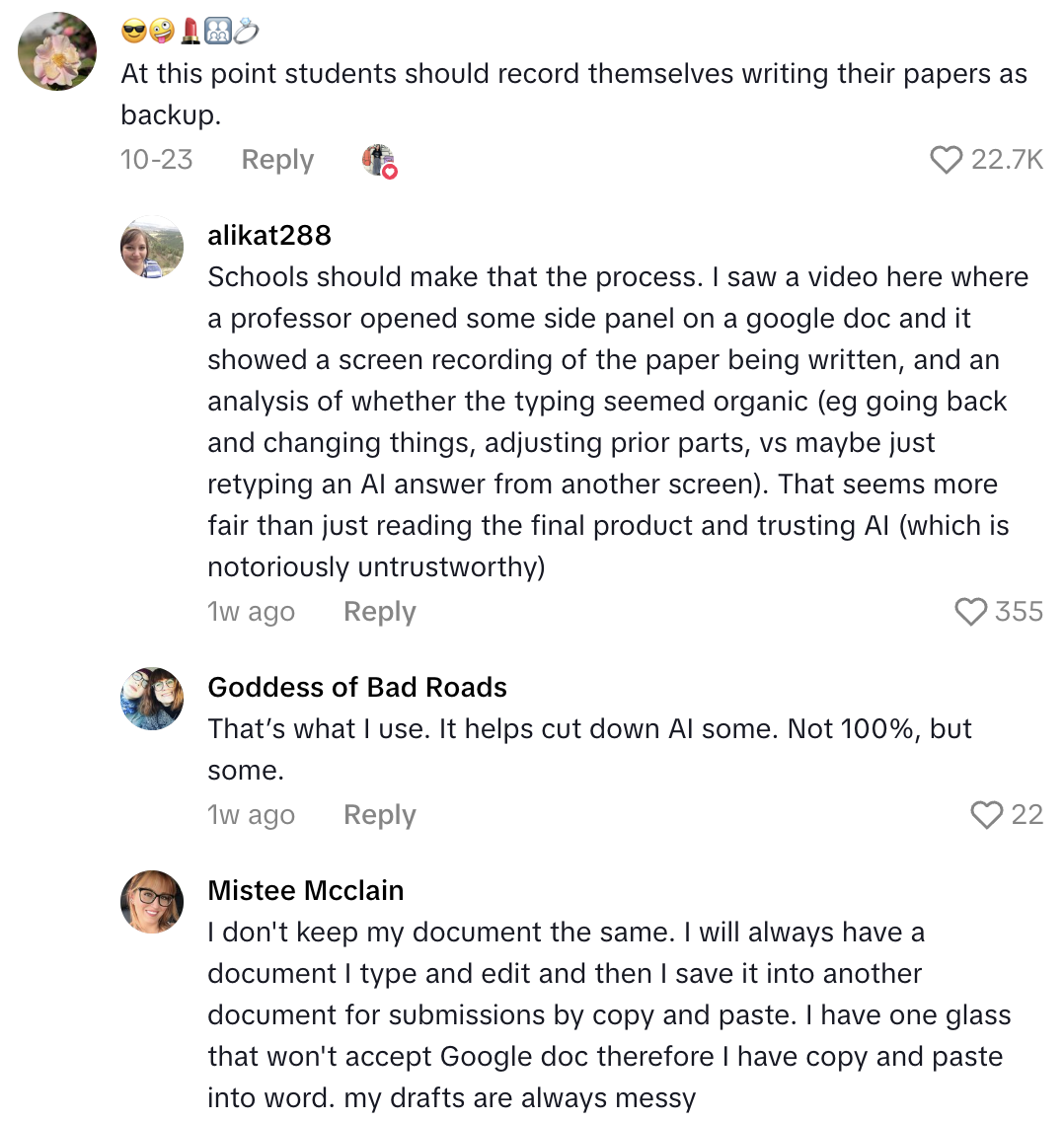 Screenshot 2025 11 02 at 9.09.36 AM A College Student Got Upset When Her Professor Claimed She Used AI To Write A Paper For Class