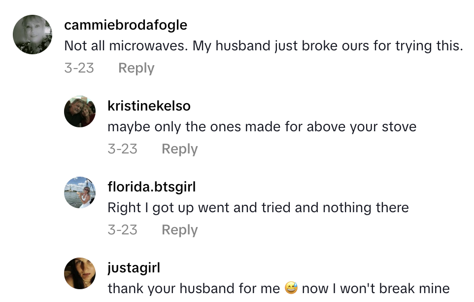 Screenshot 2025 11 02 at 9.13.53 AM A TikTokker Was Surprised To Learn That His Microwave Has A Filter