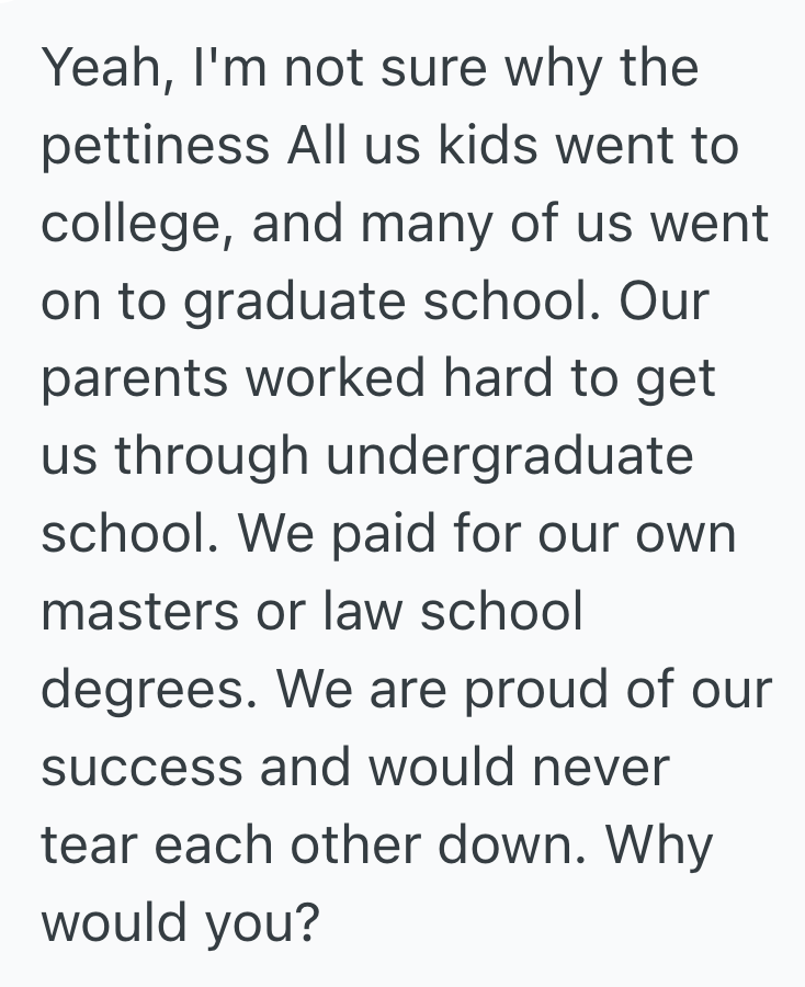 Screenshot 2025 11 03 at 12.48.45 PM Womans Relative Turned Every Family Gathering Into A Competition, So She Used Her Partner’s Success To Show Them Who The Real Winner Was