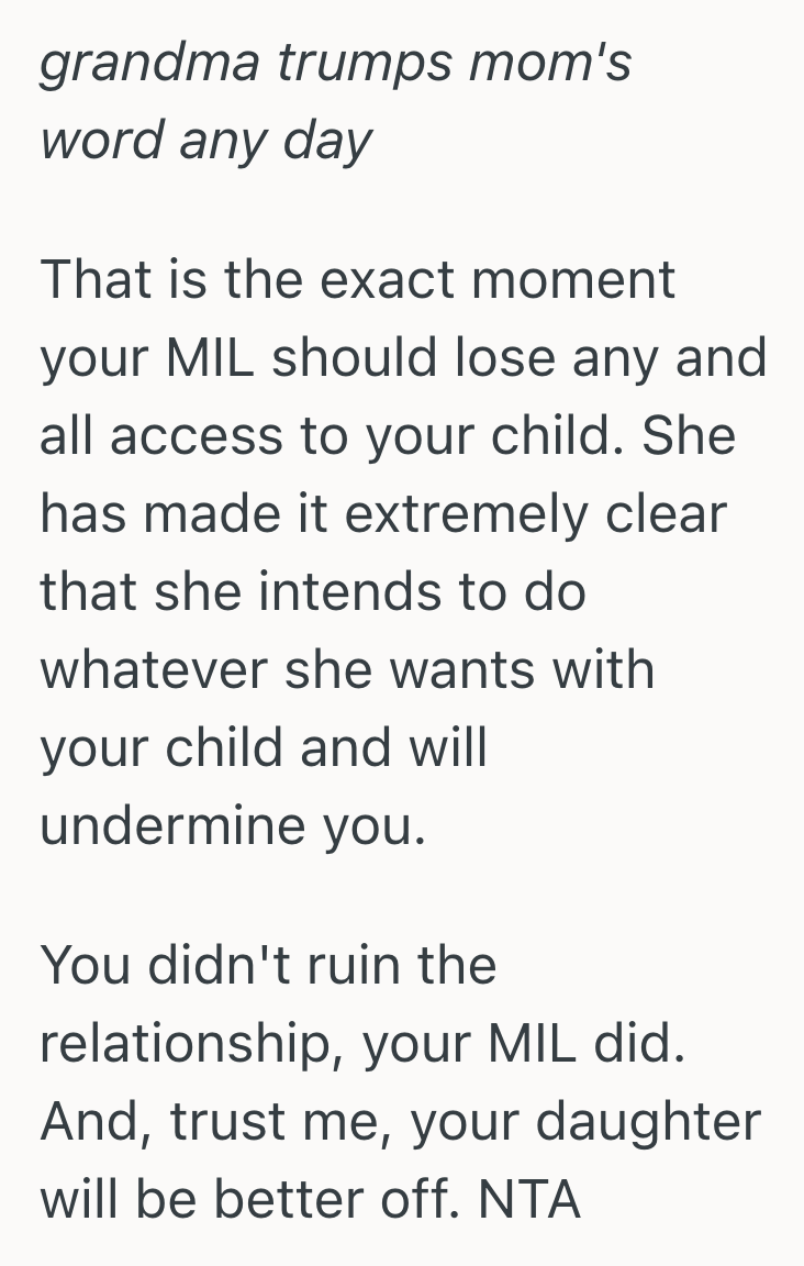 Screenshot 2025 11 03 at 5.51.45 PM Womans Mother In Law Kept Ignoring Her Rules About Screen Time And Shoving A Phone In Her Daughters Face, So She Finally Snapped And Told Her Mother In Law To Back Off